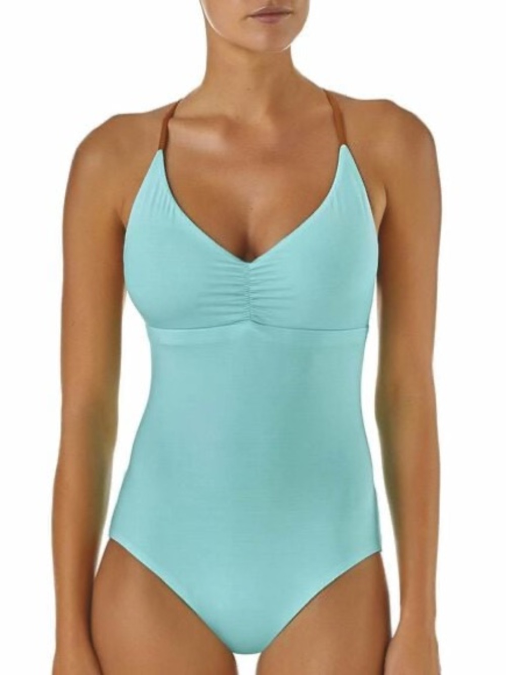 NWT Patagonia Women's Reversible One-Piece Kupala Swimsuit - Bend Blue